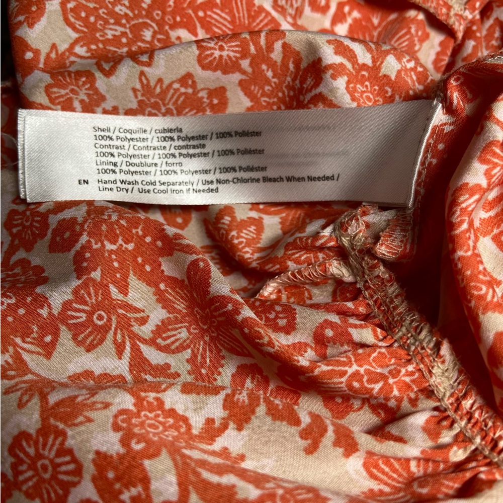 Band of the Free All My Love Printed Mini Wrap Dress V-Neck Floral Bohemian - Picture 6 of 7